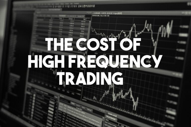 High frequency trading costs